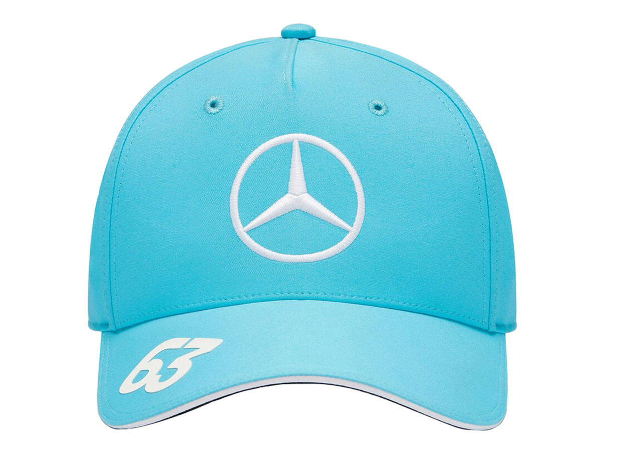 Mercedes-AMG Petronas George Russell 2024 – Casquette Bleue Taille Unique