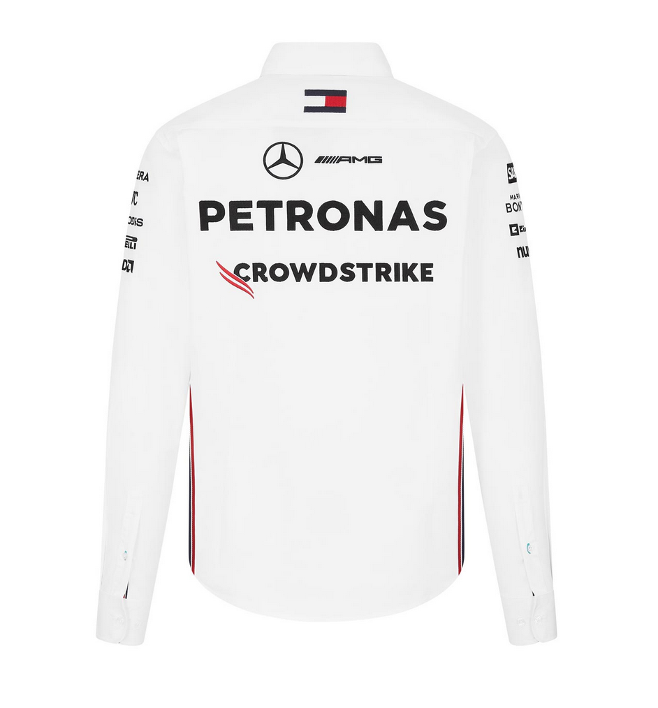 Mercedes AMG Petronas Team Shirt Blanc – T-shirt officiel F1 Taille M