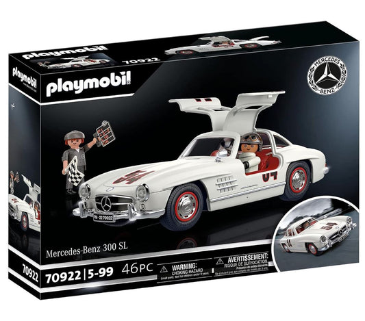 Playmobil 70922 – Mercedes-Benz 300 SL – Voiture de Collection Années 50 – Classic Cars – Modèle Vintage Dès 5 Ans