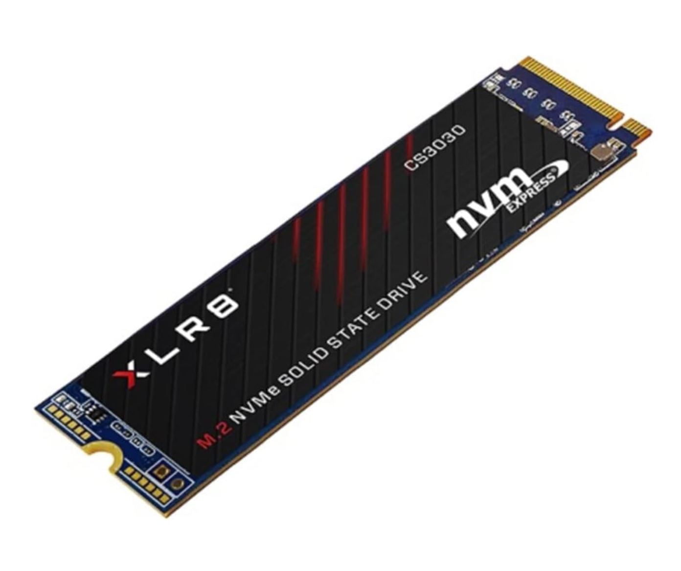 PNY XLR8 CS3030 SSD NVMe M.2 2280 – 250 Go – Jusqu’à 3500 Mo/s en Lecture – Interne Haute Performance pour PC & Gaming