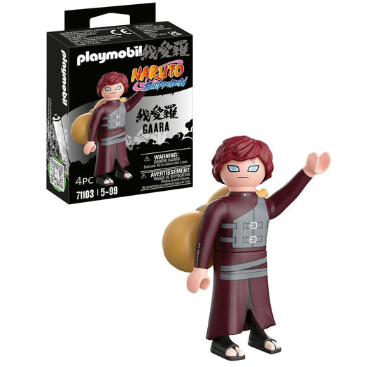 Playmobil 71103 – Gaara de Naruto – Figurine Héros d’Anime – Jouet Enfant Dès 5 Ans – Collection Naruto Shippuden