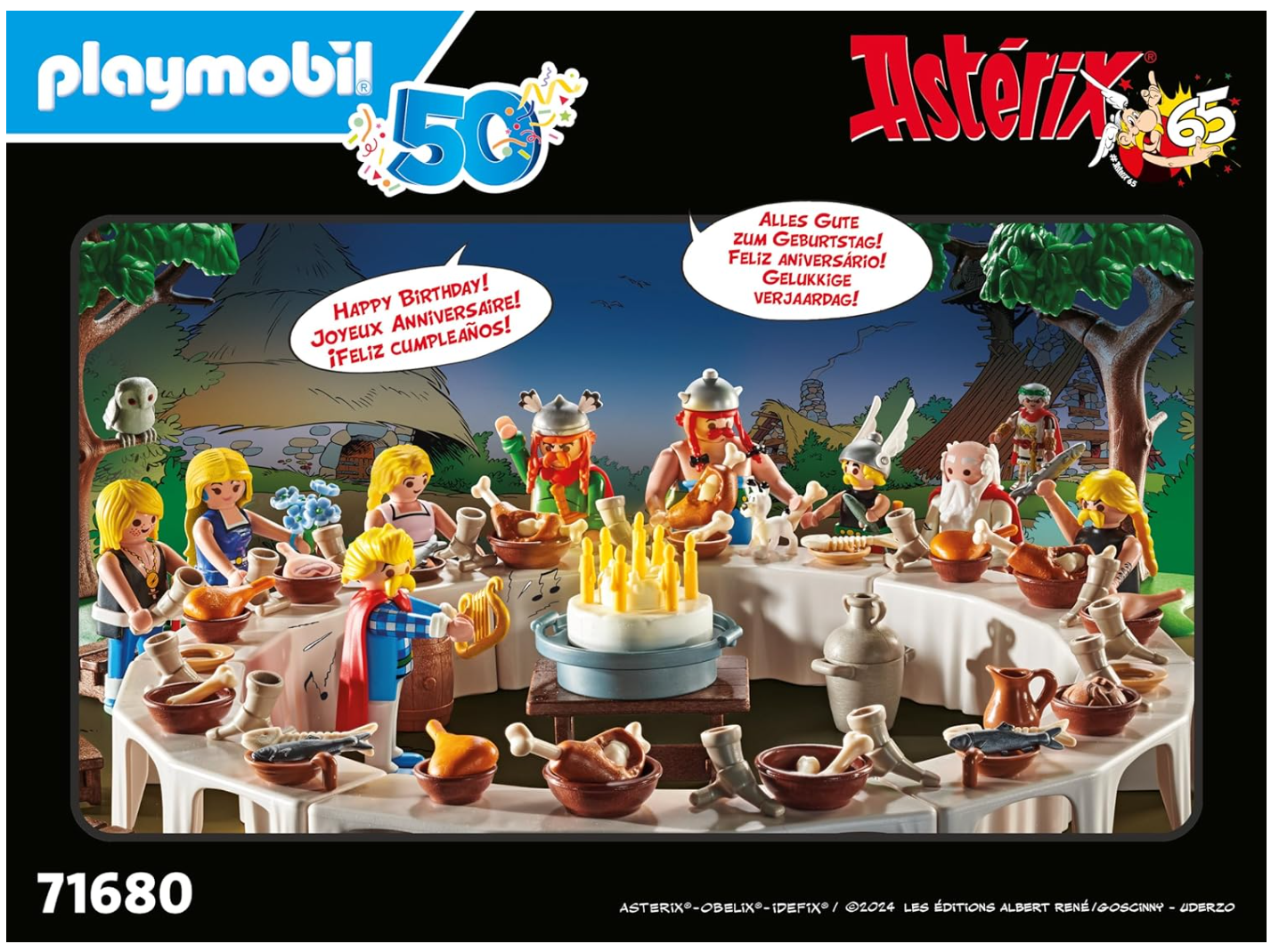 Playmobil 71680 Astérix – César et les Irréductibles Gaulois – Figurines – Dès 5 ans