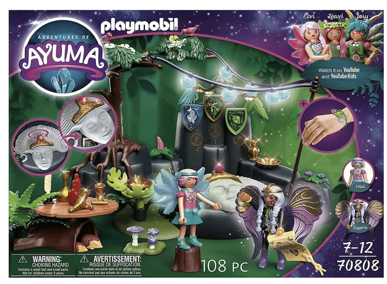 Playmobil 70808 – Fées du Printemps – Adventures of Ayuma – Coffret magique – Dès 7 ans