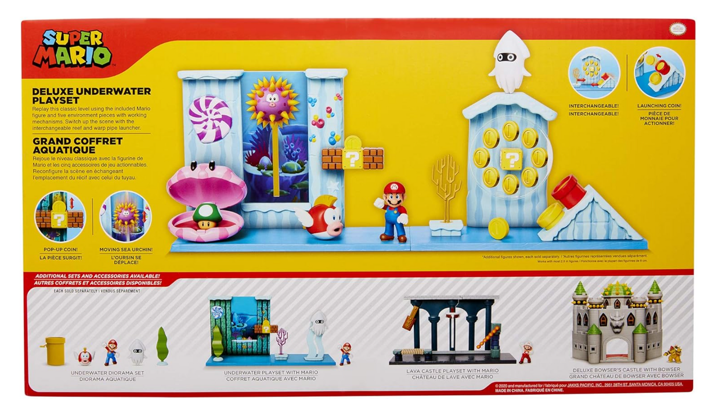 Playset Super Mario Monde Aquatique World of Nintendo