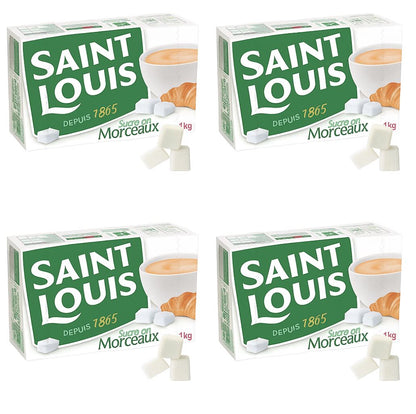 Saint Louis – Sucre en Morceaux N°4 – Lot de 4 x 1Kg - vue 2
