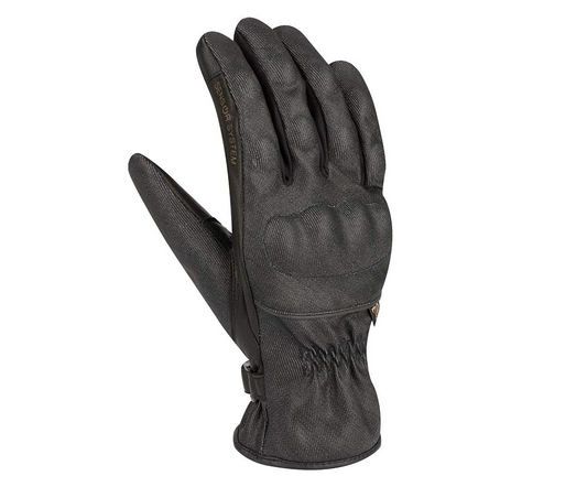 SEGURA Elio – Gants moto mi-saison noir • Taille M / 9 (homme mixte)