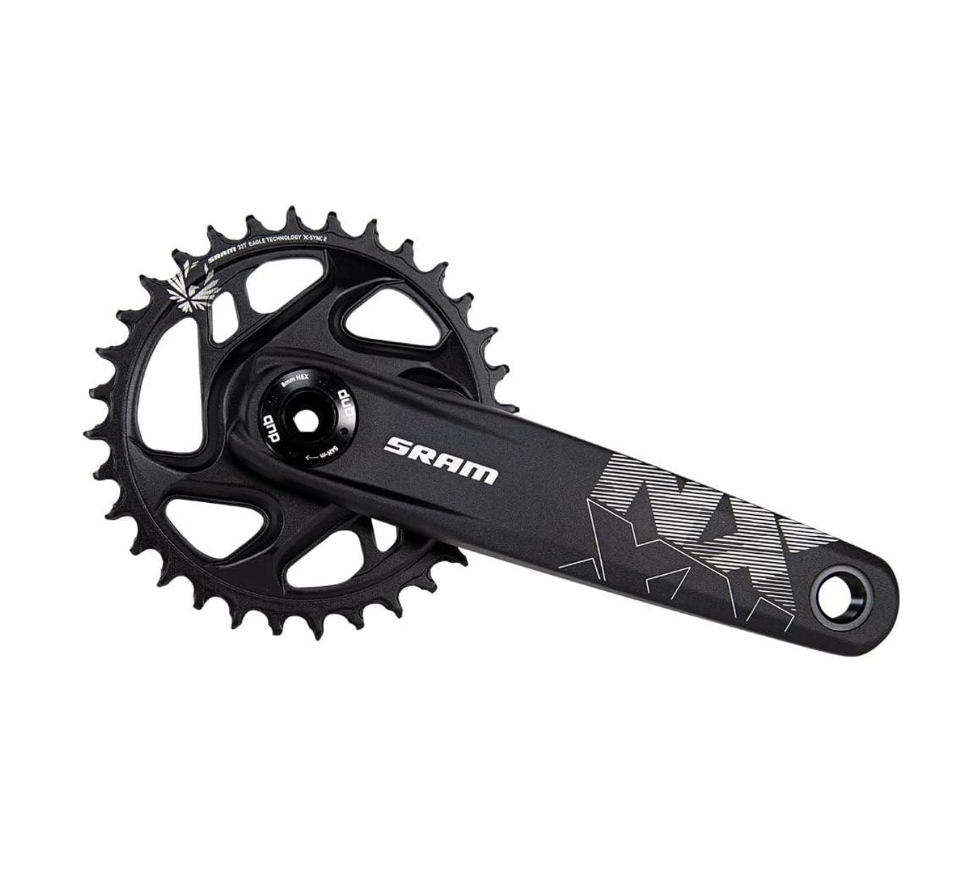 SRAM NX Eagle Groupe Transmission 12 Vitesses – Cassette 11-50T, Dérailleur, Trigger, Pédalier 32T, Chaîne, Jauge Chaingap – Groupset Complet VTT Mixte