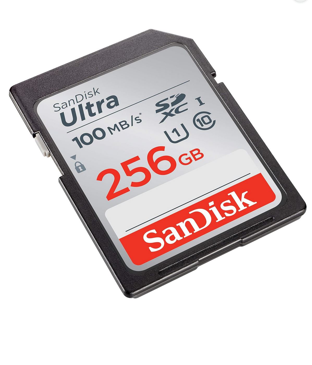 SanDisk Ultra 256 Go – Carte SDHC UHS-I Class 10 – Jusqu’à 100 Mo/s – Stockage Haute Vitesse Photo/Vidéo