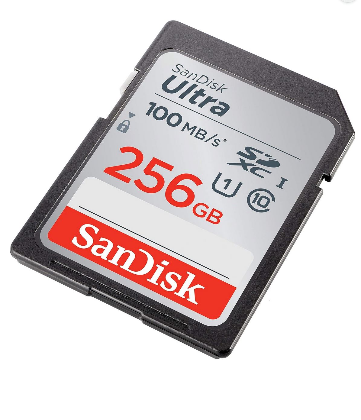 SanDisk Ultra 256 Go – Carte SDHC UHS-I Class 10 – Jusqu’à 100 Mo/s – Stockage Haute Vitesse Photo/Vidéo