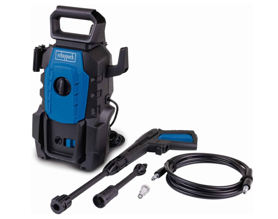 Scheppach HCP1400 – Nettoyeur haute pression électrique 1400 W – 110 bar