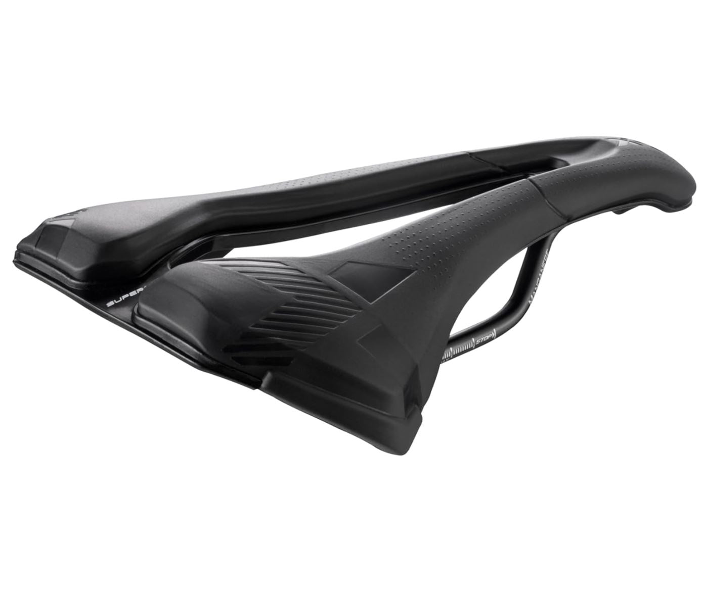 Selle Italia XLR TM Aircross Superflow – 131x266 mm – Noir – Confort et Performance – Selle Vélo Adulte Unisexe