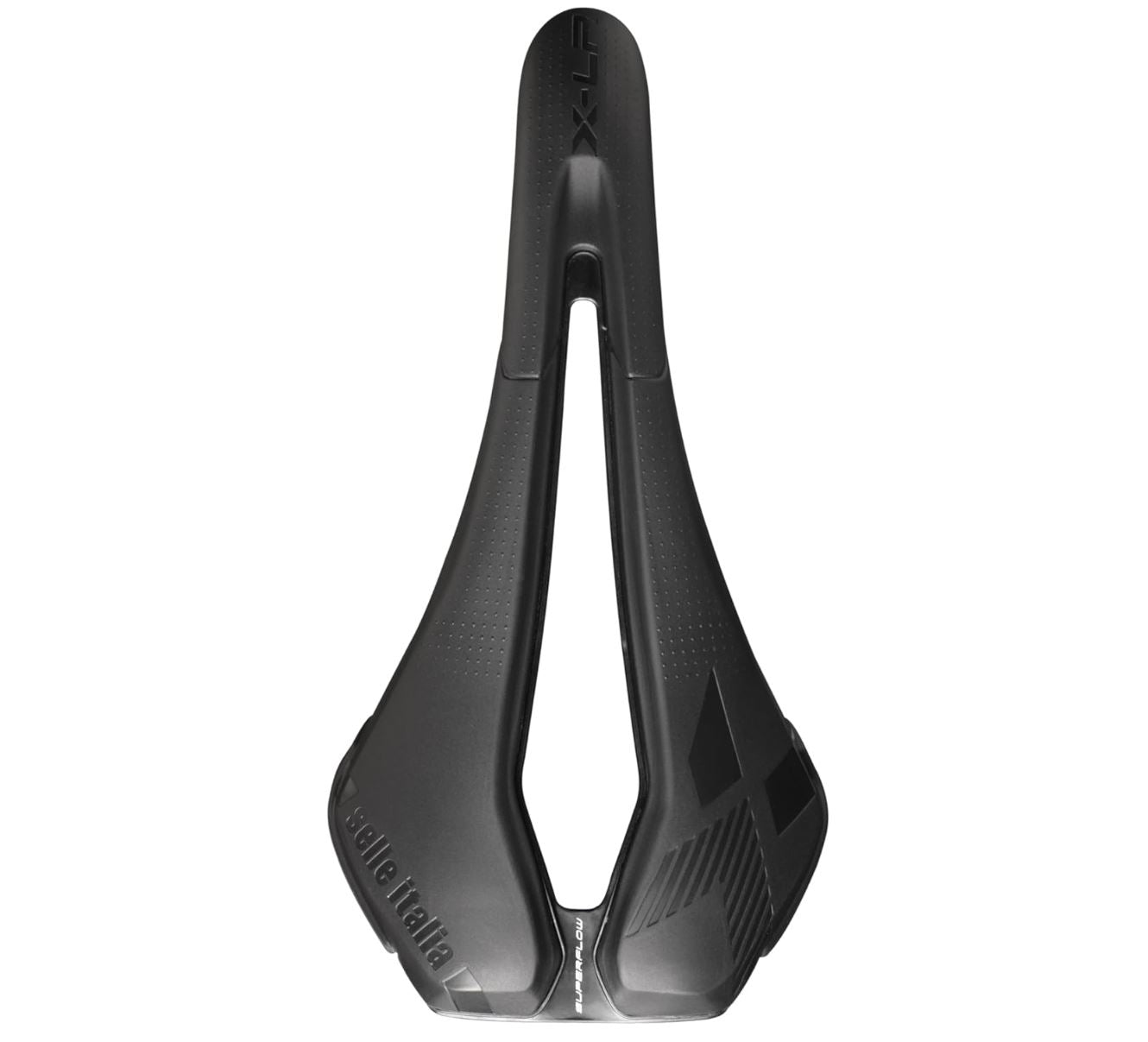 Selle Italia XLR TM Aircross Superflow – 131x266 mm – Noir – Confort et Performance – Selle Vélo Adulte Unisexe