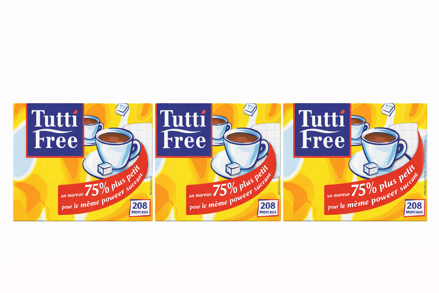 TUTTI FREE Blanc Allégé en Morceaux 290g – Lot de 3