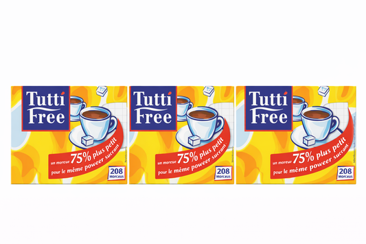 TUTTI FREE Blanc Allégé en Morceaux 290g – Lot de 3