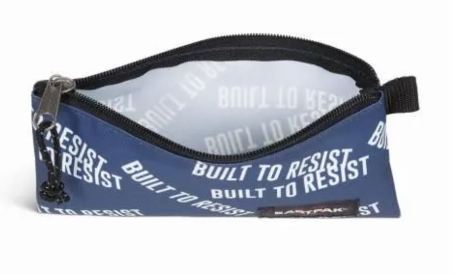 Eastpak Trousse Flatcase – Bleu Cobalt – Trousse Plate Compacte et Résistante