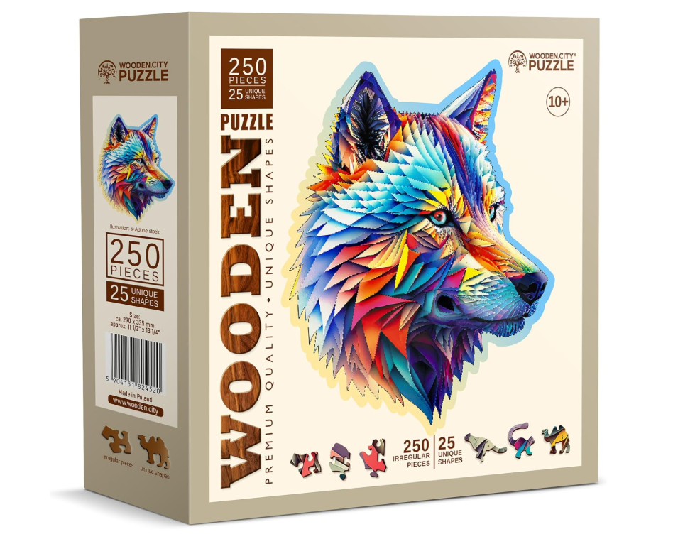 Wooden City WOD0170L – Puzzle 3D en bois à construire – Modèle mécanique