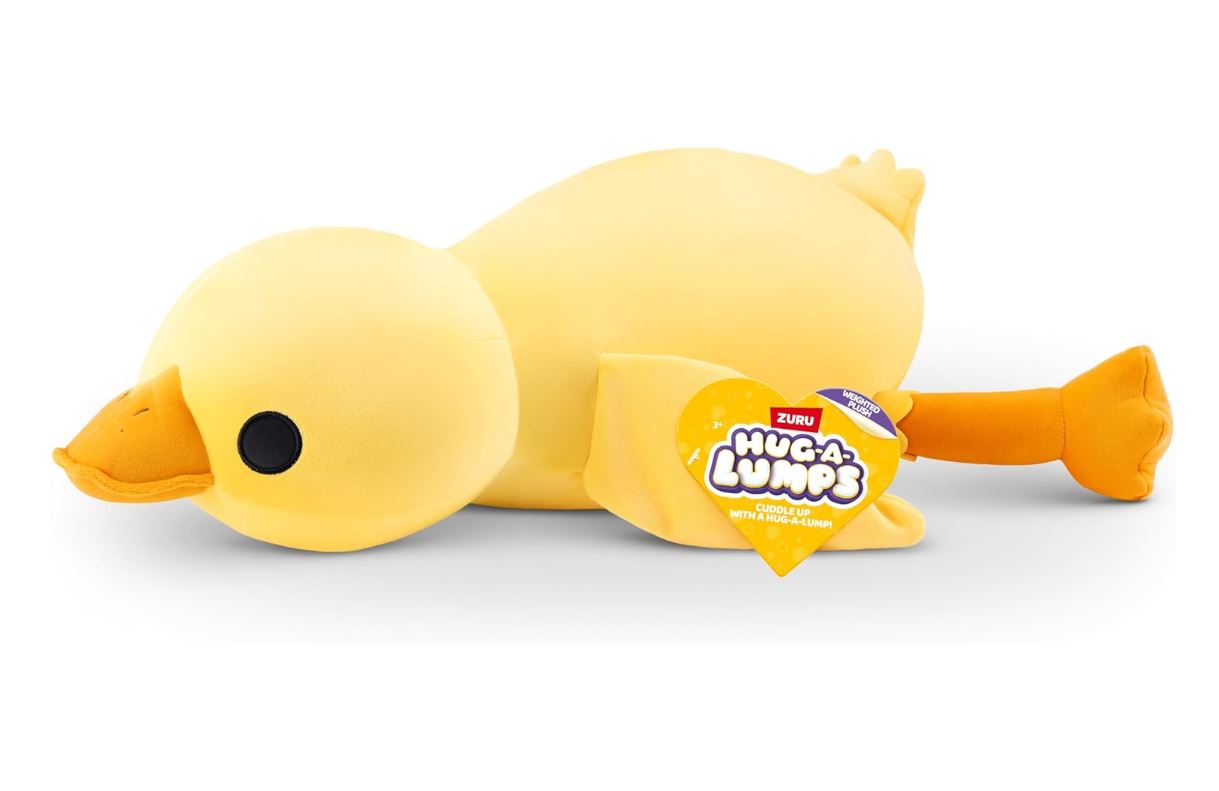 ZURU Hug-A-Lumps Kitty (Luna) – Peluche Lestée 1,5kg – 35 cm – Apaisante & Câline pour Enfants et Adultes