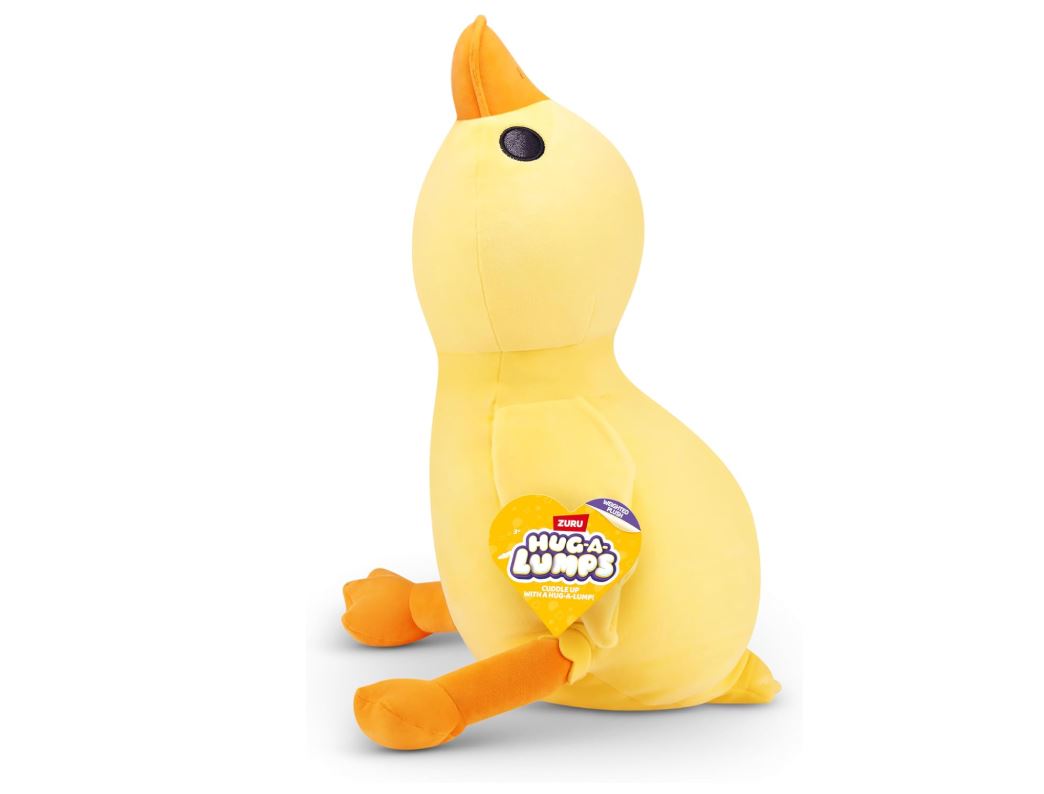 ZURU Hug-A-Lumps Kitty (Luna) – Peluche Lestée 1,5kg – 35 cm – Apaisante & Câline pour Enfants et Adultes