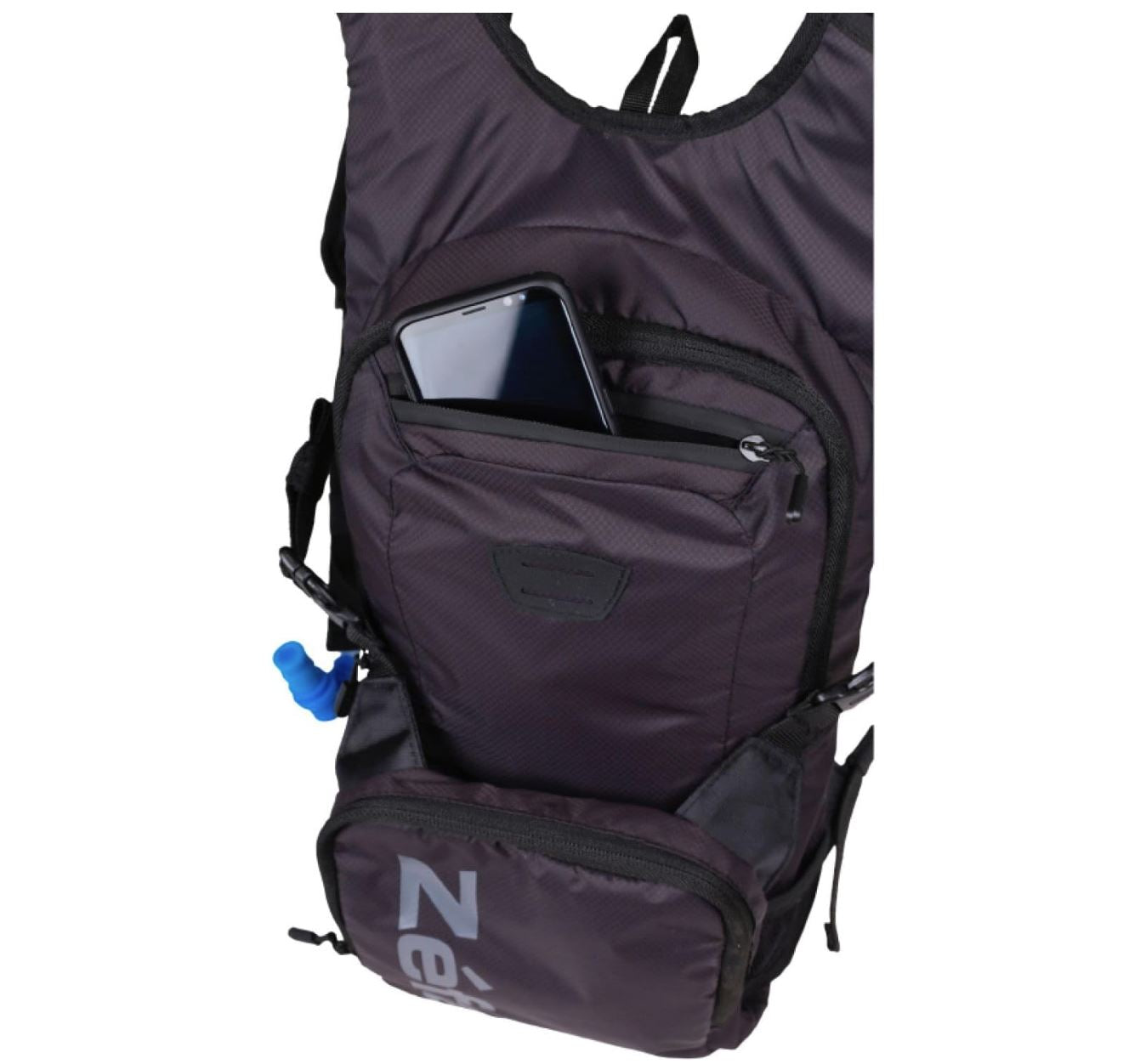 ZEFAL Z Hydro XC – Sac à Dos d’Hydratation 6L avec Poche à Eau 2L – Randonnée & Vélo – Mixte Adulte – Noir – Taille Unique