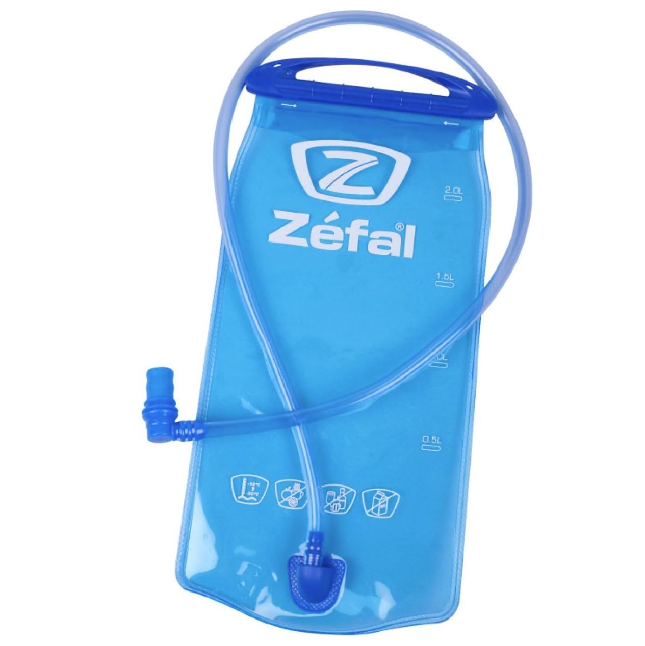 ZEFAL Z Hydro XC – Sac à Dos d’Hydratation 6L avec Poche à Eau 2L – Randonnée & Vélo – Mixte Adulte – Noir – Taille Unique