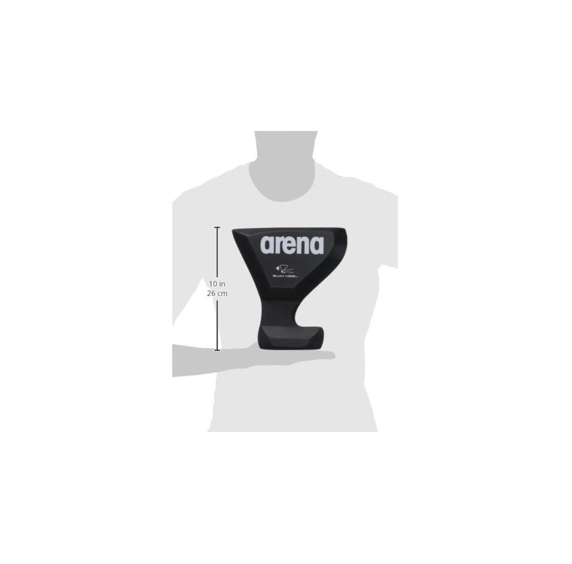 Arena 1E358 – Bouée de Natation Pullbuoy Mixte Adulte – Accessoire Entraînement Piscine – Noir/Gris – Taille Unique