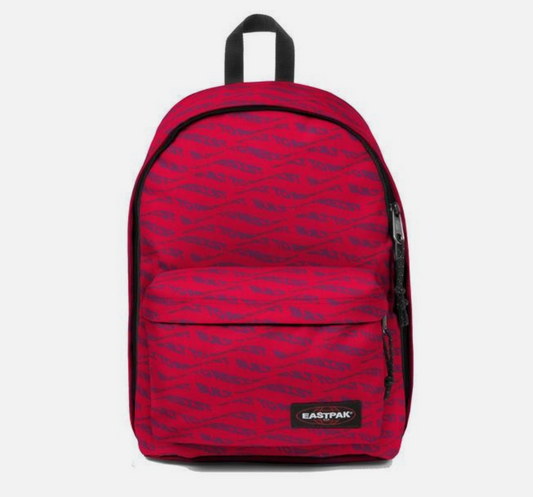 Eastpak Out of Office – Sac à dos 27 L “Sculptype Red” (One Size)