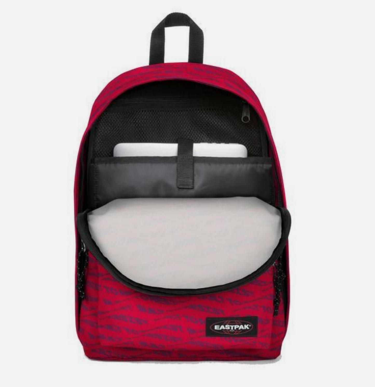 Eastpak Out of Office – Sac à dos 27 L “Sculptype Red” (One Size)
