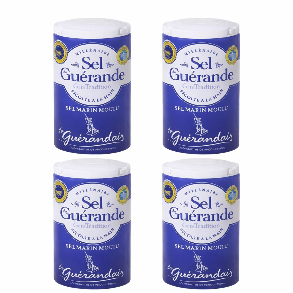 Sel de Guérande Gris Tradition Le Guérandais 125g – Lot de 4